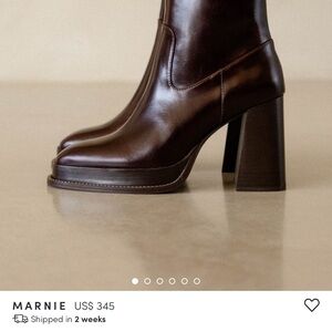 Marnie Bobbie’s leather boots